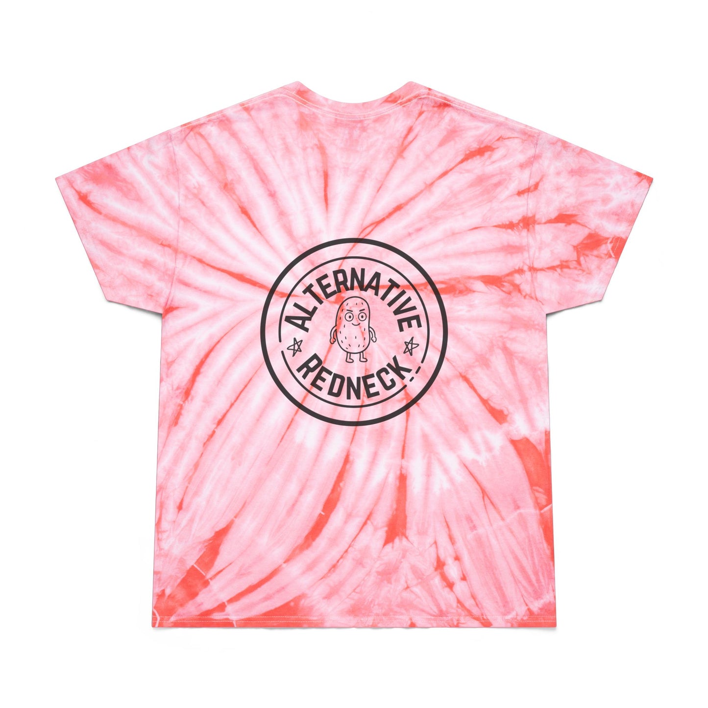 Tie-Dye Unisex T-Shirt with Alternative Redneck Logo and Equal Rights Y'all