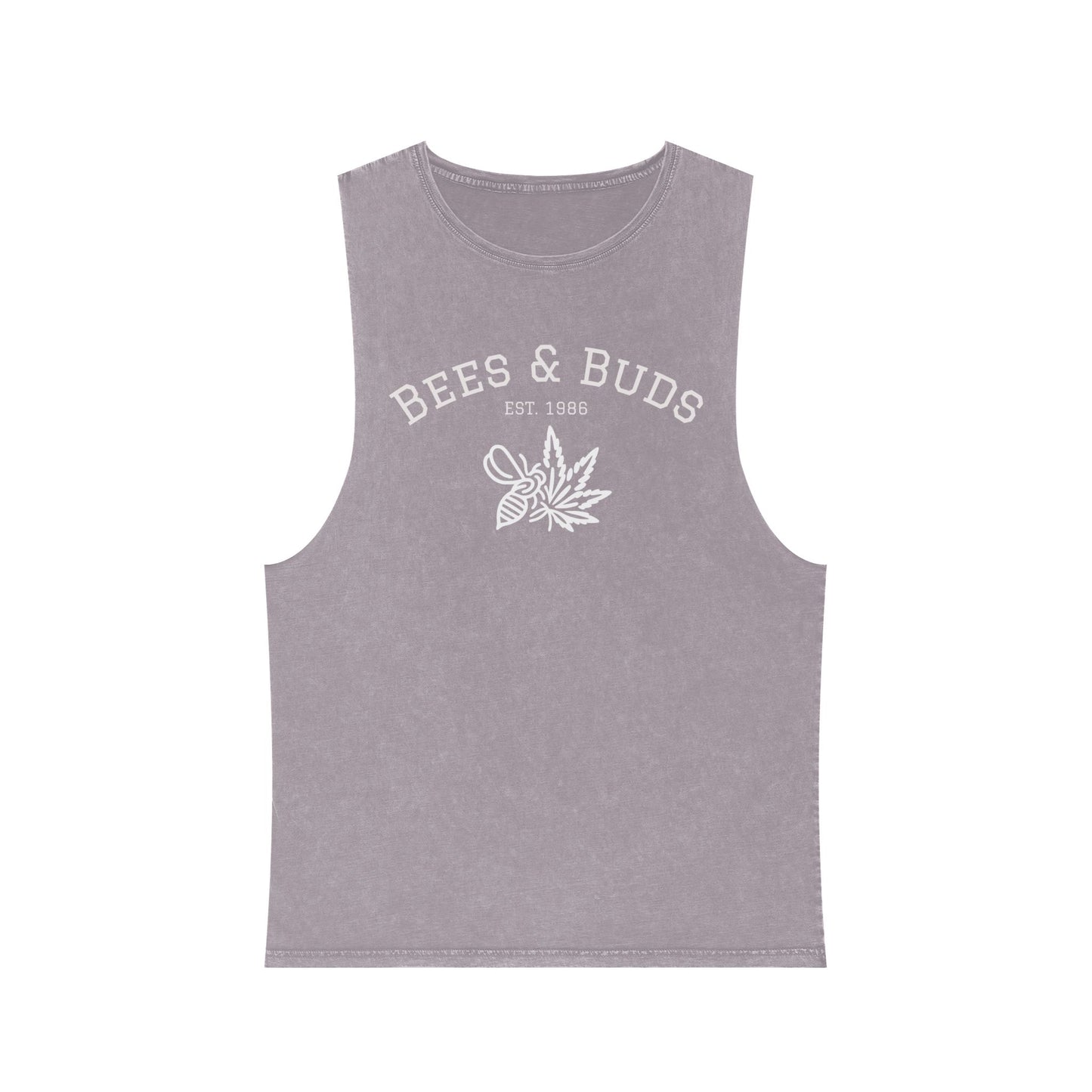 Bees & Buds Unisex Stonewash Tank