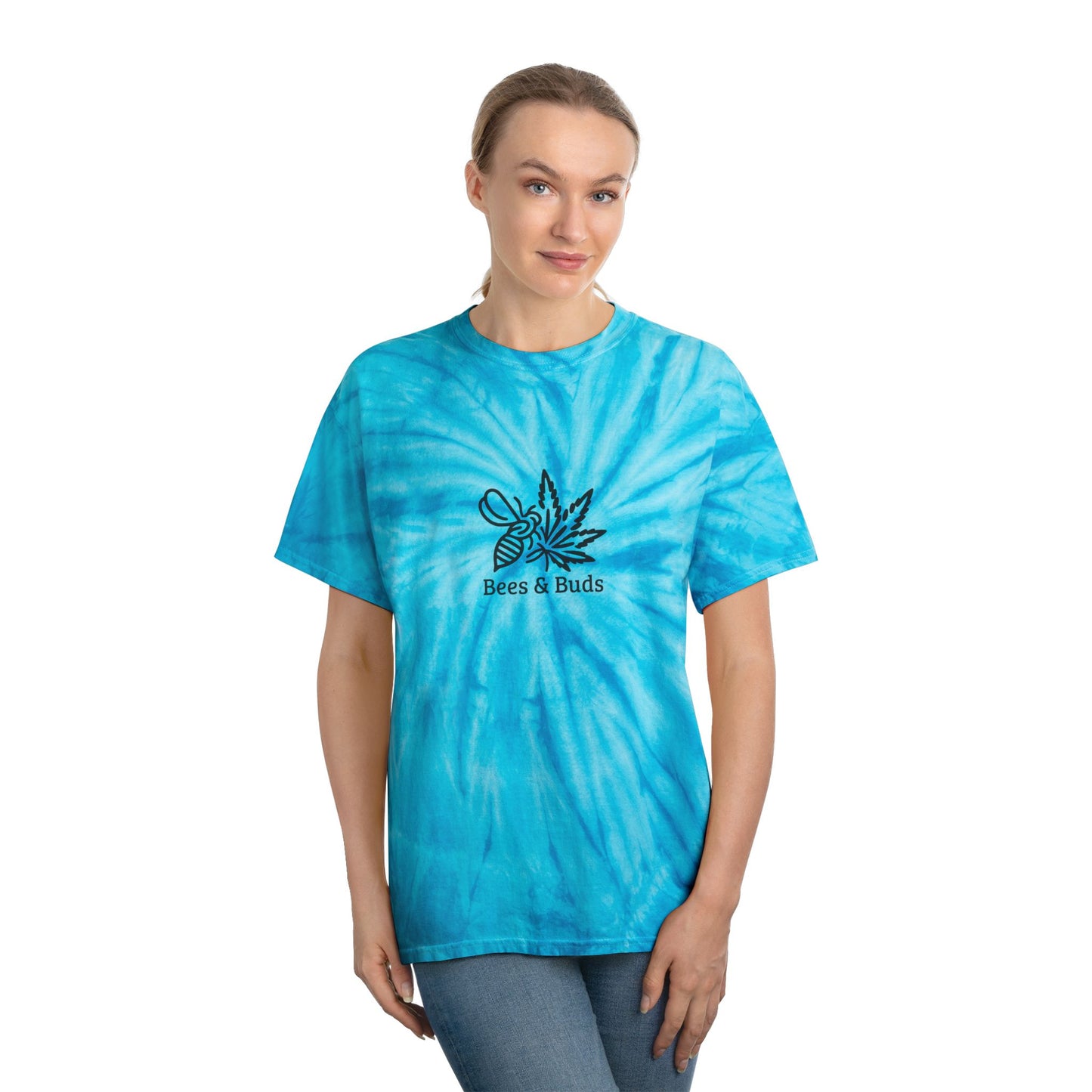π―πΏ Bees & Buds Tie-Dye Tee