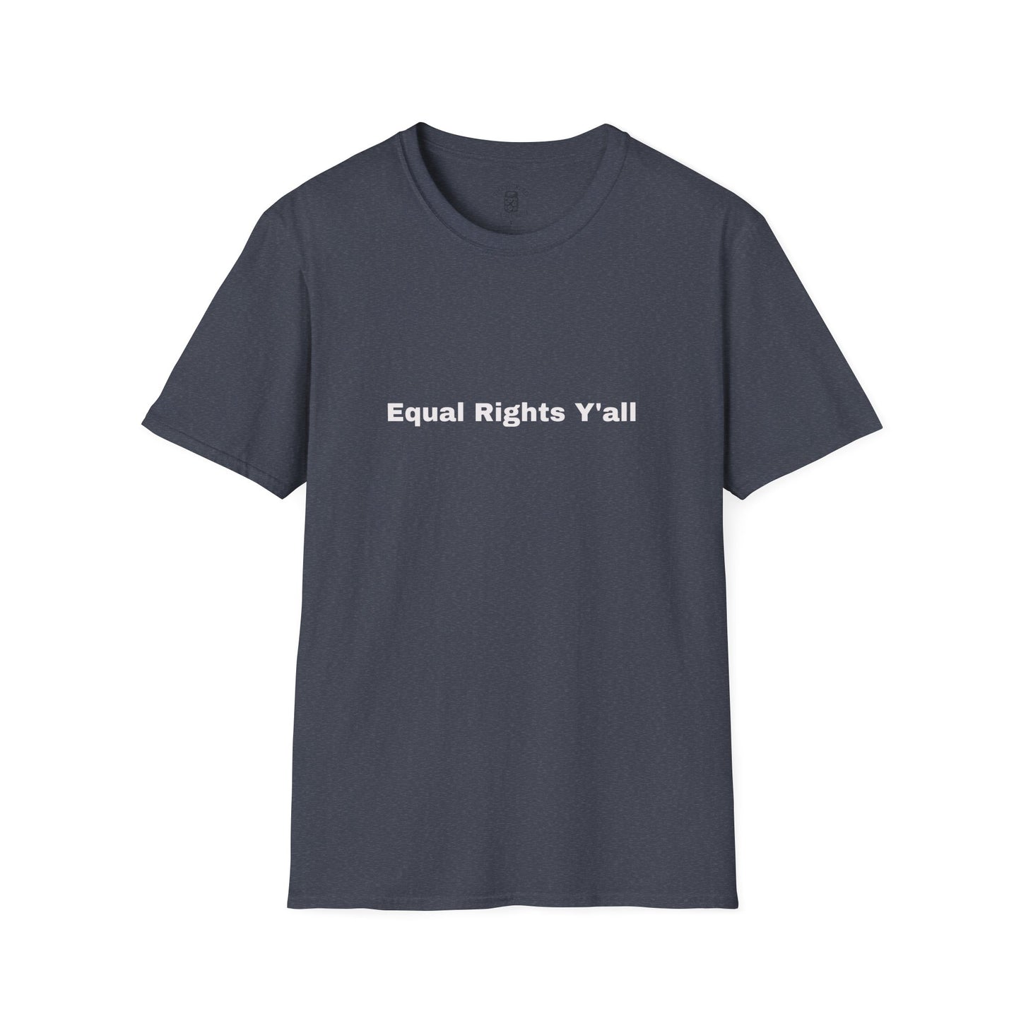 Unisex T-Shirt with Alternative Redneck Logo and Equal Rights Y'all