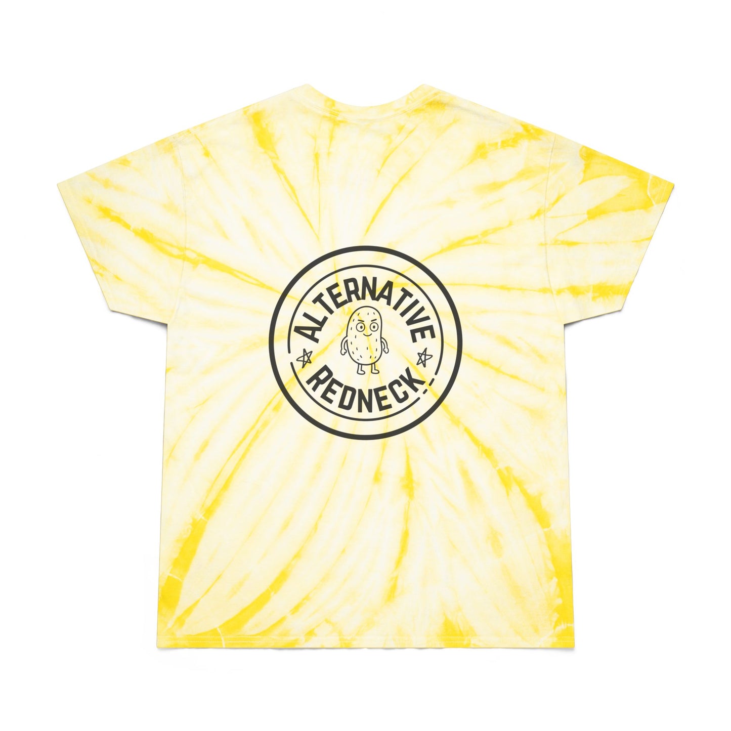 Tie-Dye Unisex T-Shirt with Alternative Redneck Logo and Equal Rights Y'all