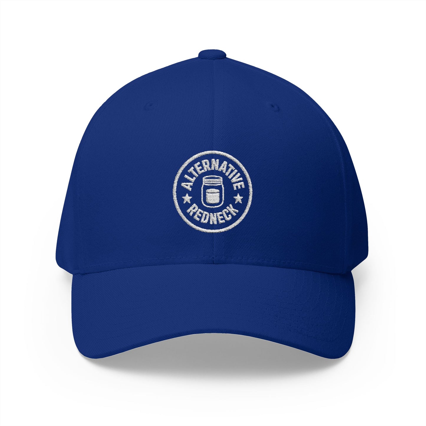 Alternative Redneck Closed-Back Cap – Multiple Color Options-White Logo