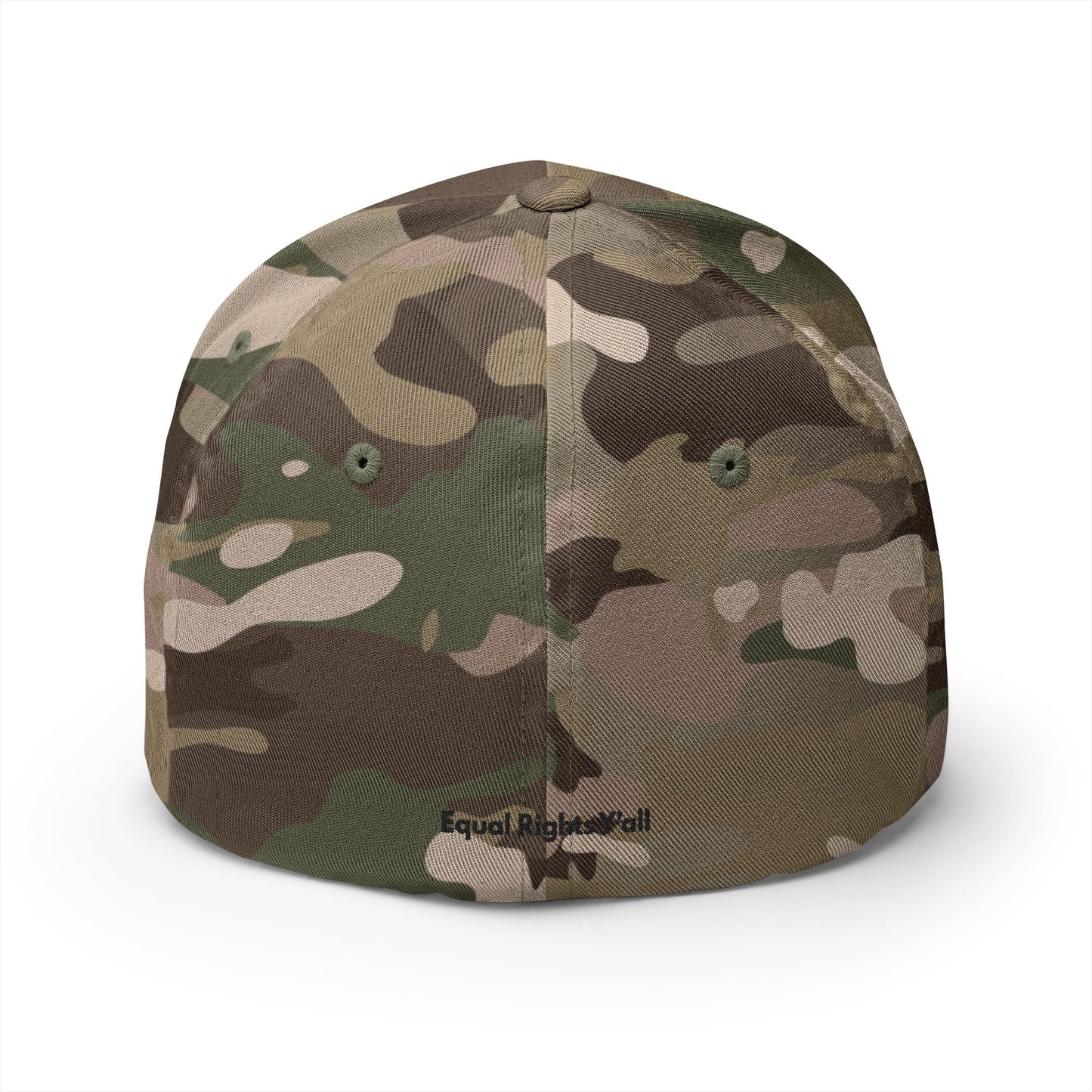 Alternative Redneck Closed-Back Cap – Multiple Color Options-Black Logo
