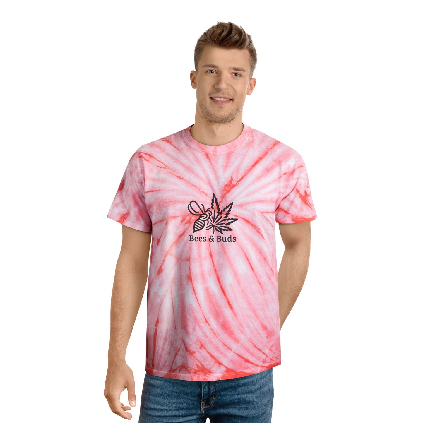 π―πΏ Bees & Buds Tie-Dye Tee