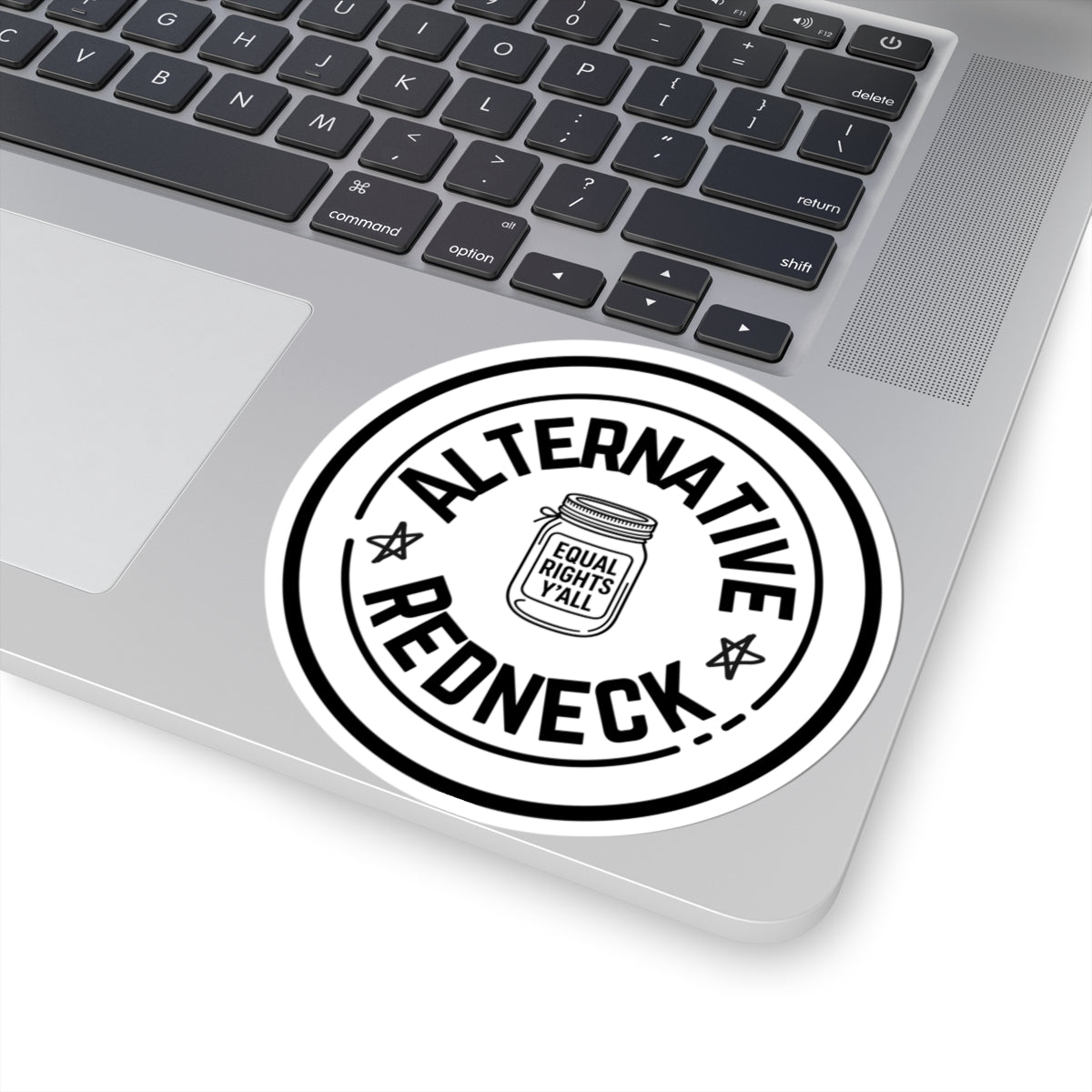 Alternative Redneck Kiss-Cut Stickers – Bold, Durable, and Full of Attitud