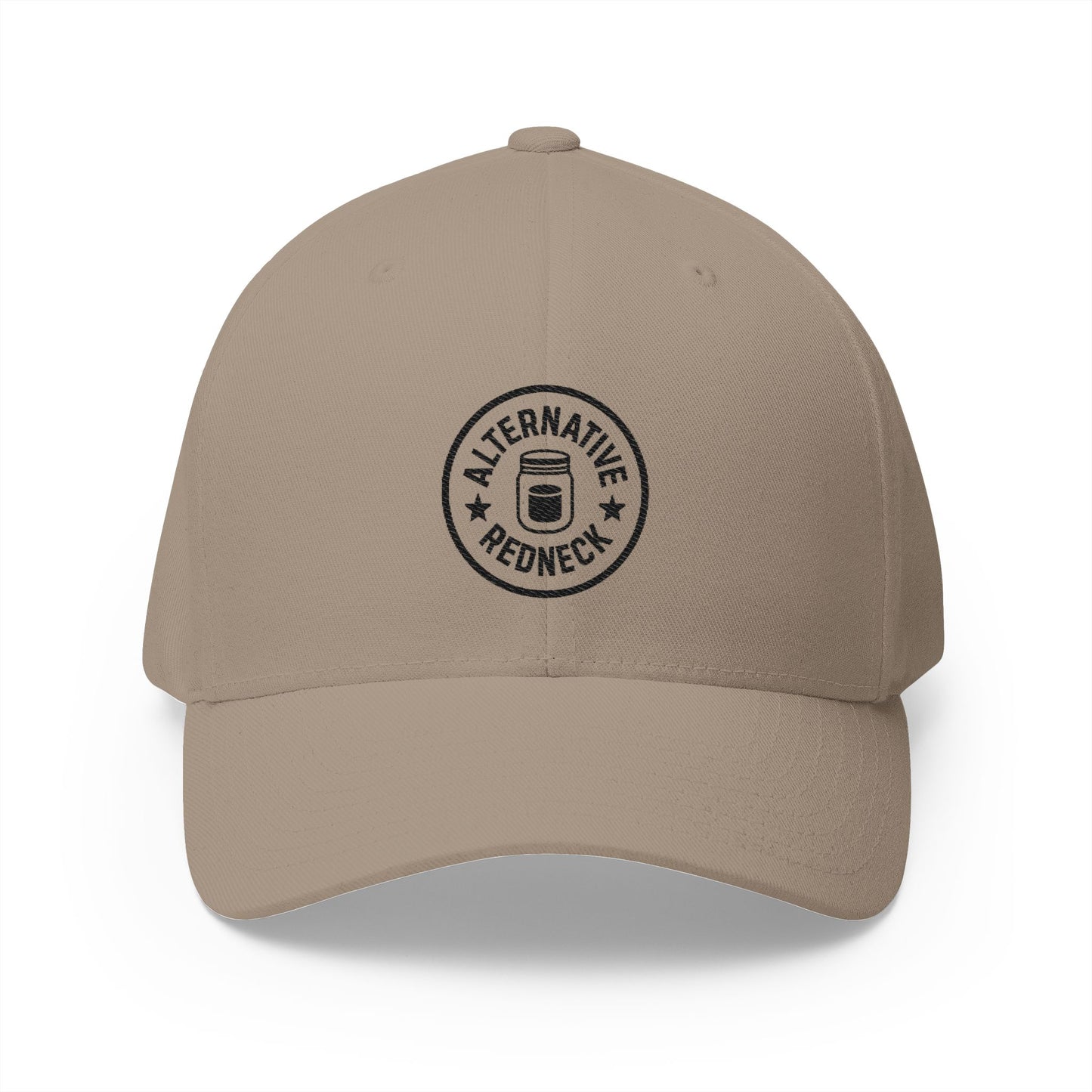 Alternative Redneck Closed-Back Cap – Multiple Color Options-Black Logo
