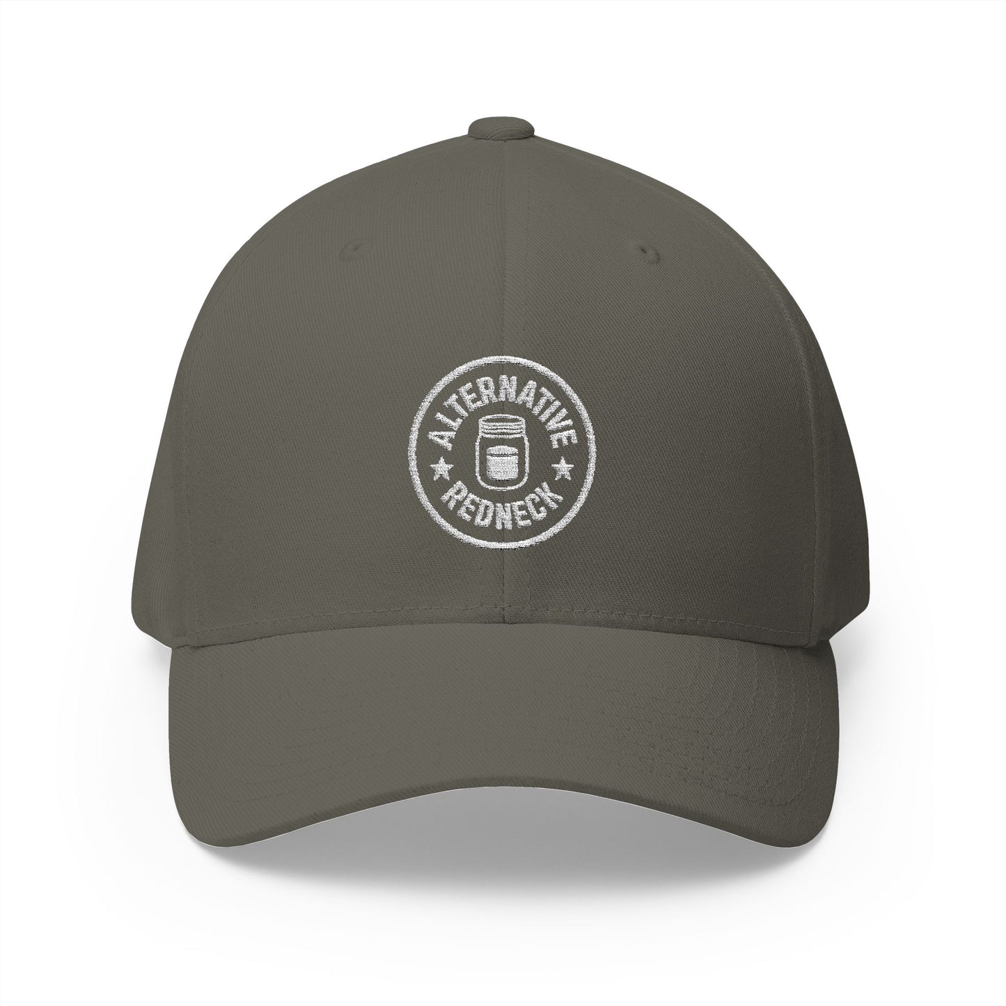 Alternative Redneck Closed-Back Cap – Multiple Color Options-White Logo