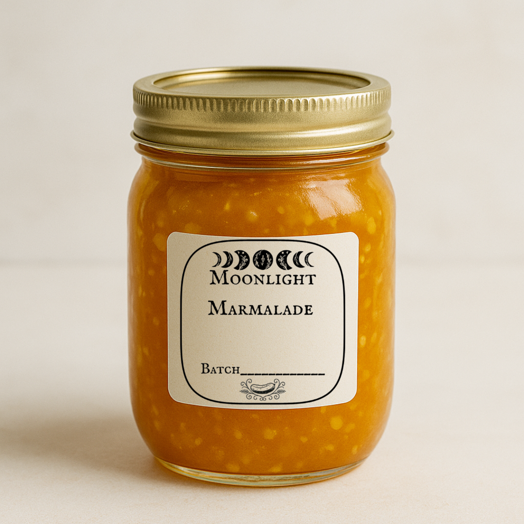 Witchy Canning Labels – 24-Pack (Printable Sheet)