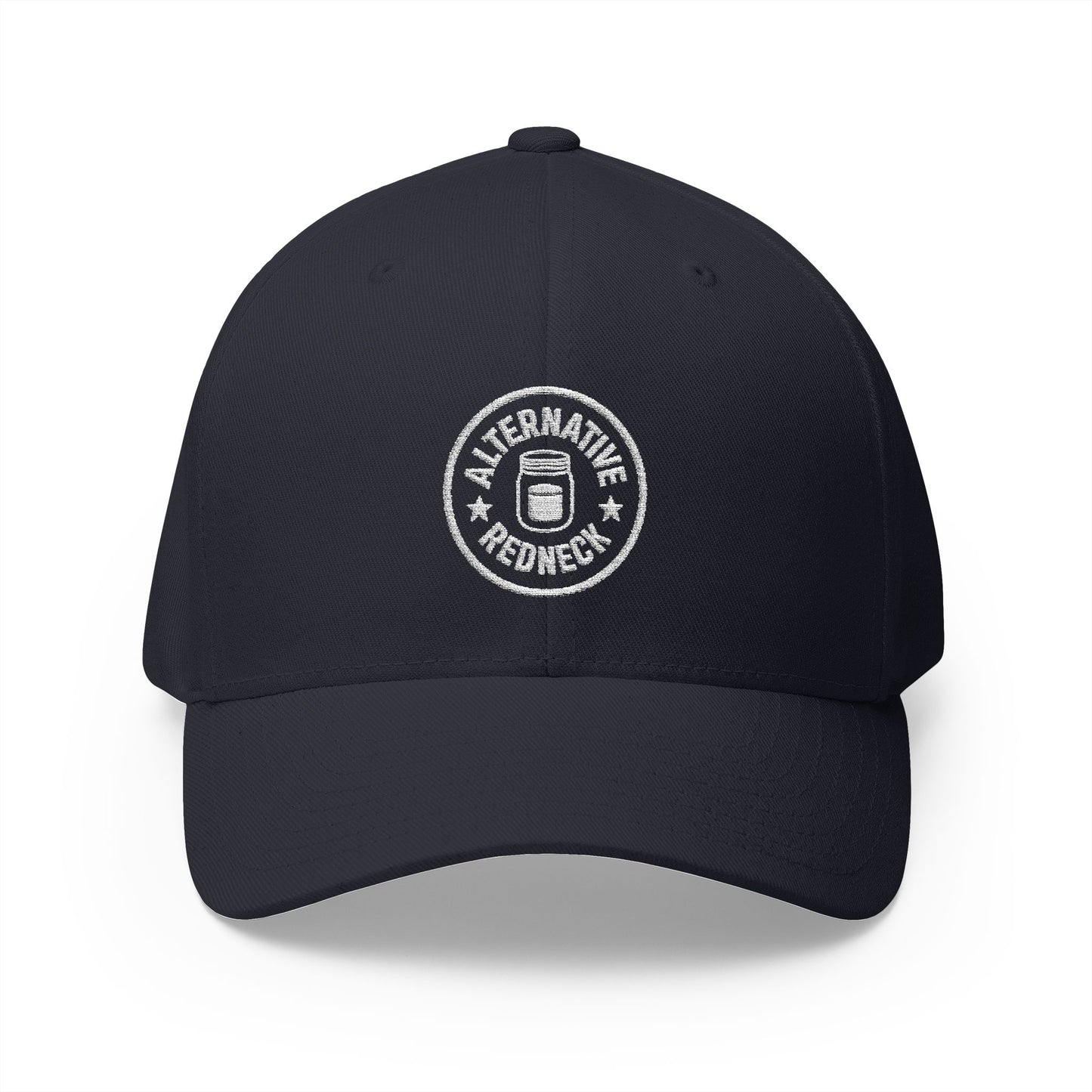 Alternative Redneck Closed-Back Cap – Multiple Color Options-White Logo