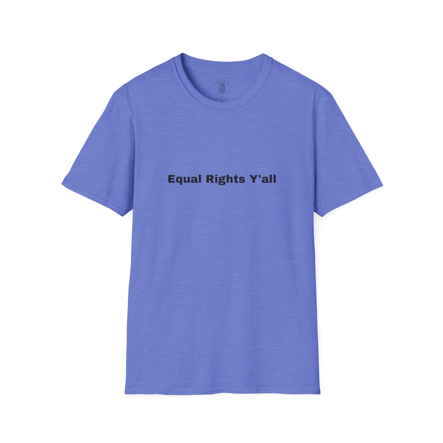 Unisex T-Shirt with Alternative Redneck Logo and Equal Rights Y'all