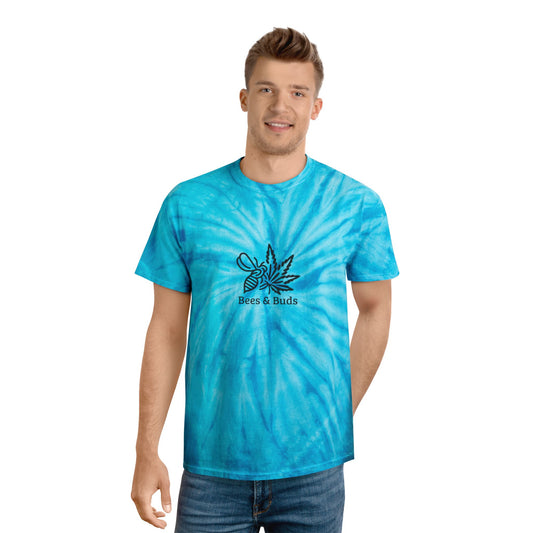 🍯🌿 Bees & Buds Tie-Dye Tee