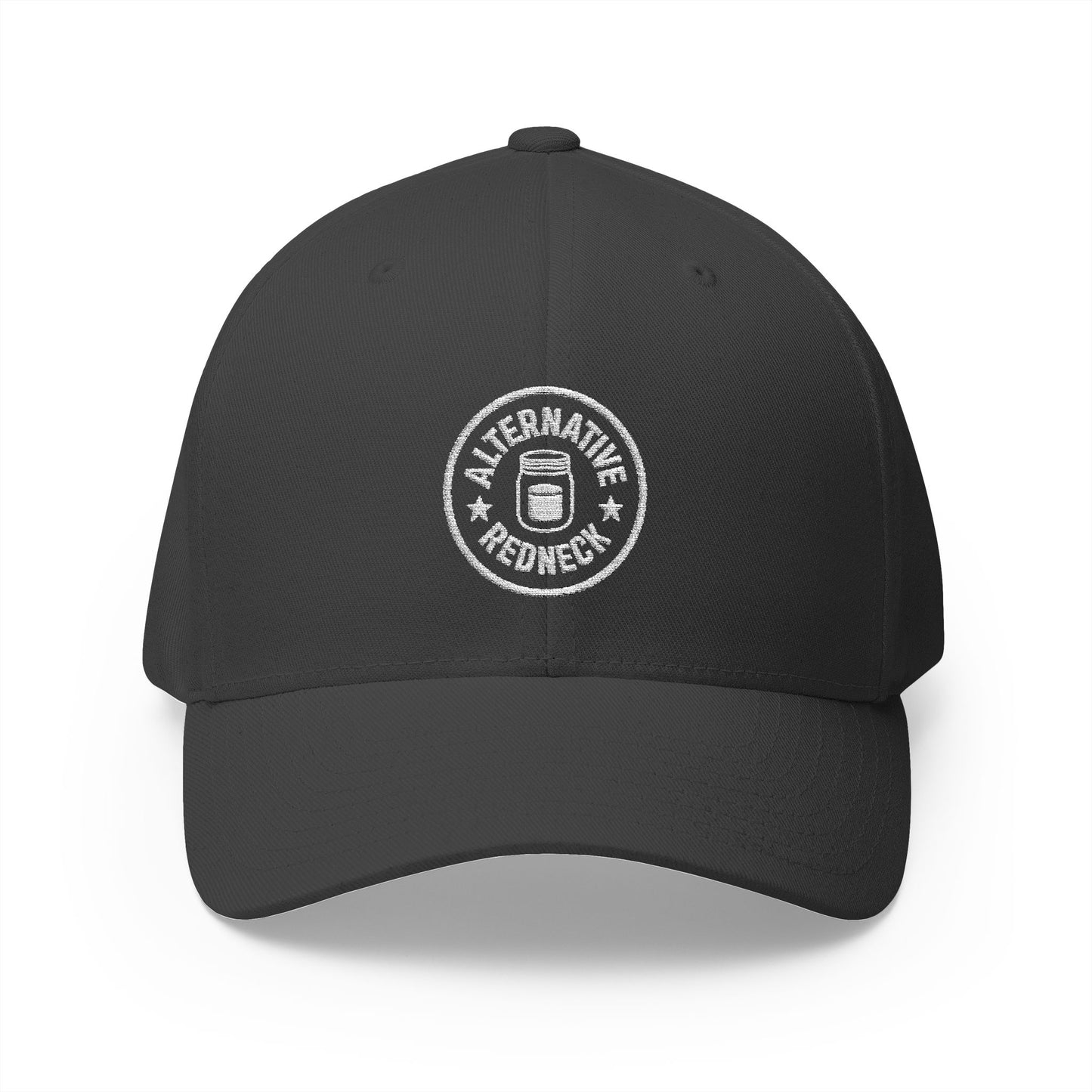 Alternative Redneck Closed-Back Cap – Multiple Color Options-White Logo